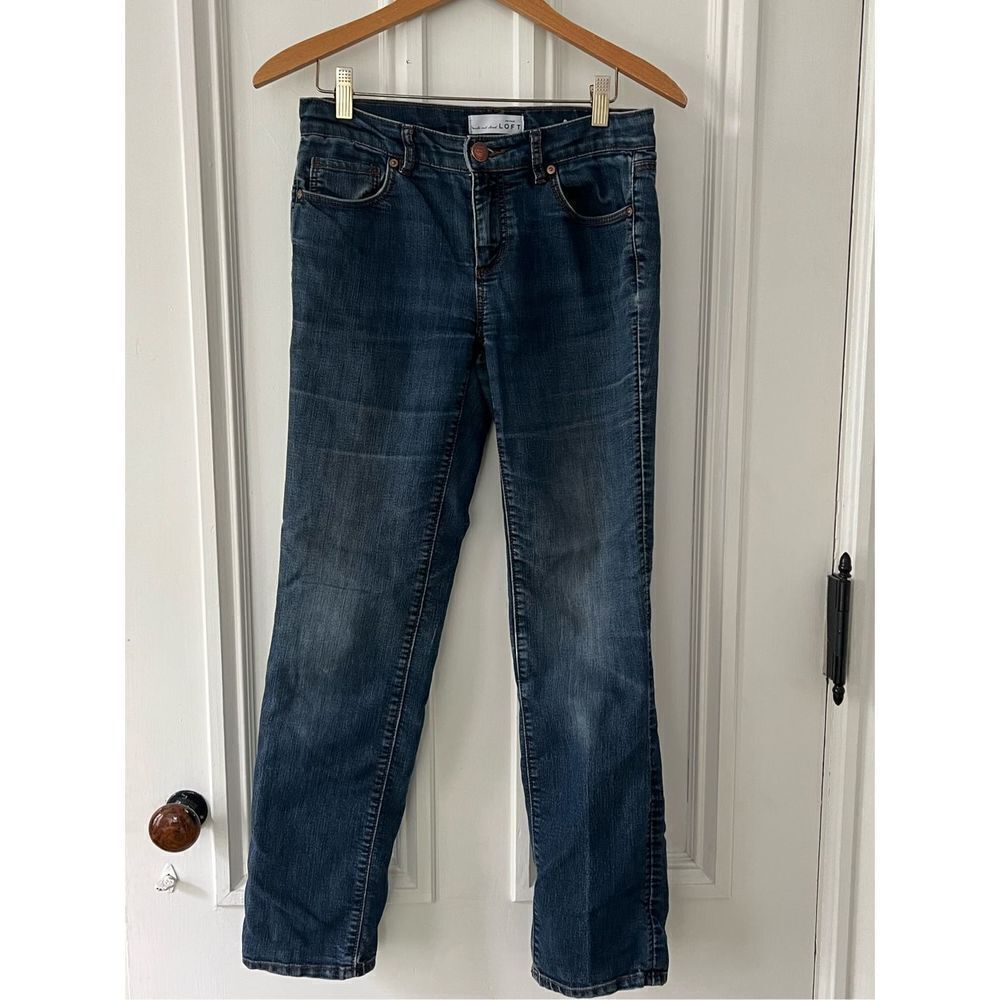 Loft bootcut dark wash jeans 26/2